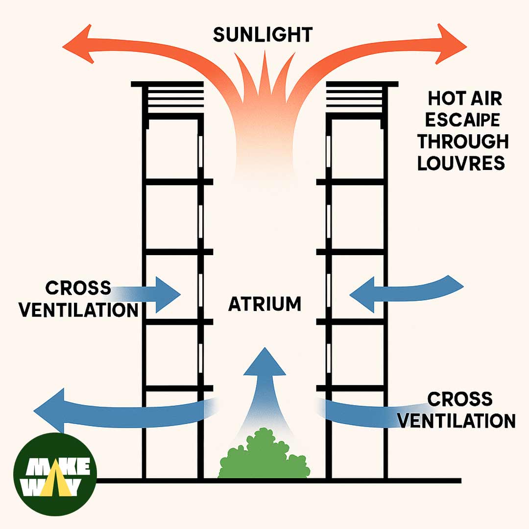 Read more about the article Bagaimana Ilmu Fisika di Terapkan Dalam Desain Bangunan Dan Gedung, Yuk Kita Bahas Cross Ventilasi Dan Kenyamanan Thermal